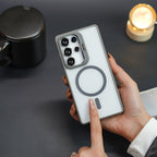 Galaxy S25 Series Foldable Camera Kickstand Magsafe Case Mobile Case by CoverMeUp - Style 3