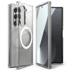 Galaxy Z Fold6 Anti-Knock TPU Transparent MagSafe Case Mobile Case by CoverMeUp - Style 12