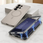 Edge Guard Frosted Dual Magnetic Case - Samsung Mobile Case by CoverMeUp - Style 4