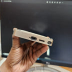 Samsung Galaxy S25 Ultra Leather Metal Bumper Case with Magsafe & Stand - Desert Mobile Case by CoverMeUp - Style 9