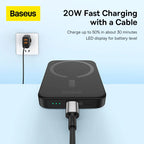 Baseus Wireless 20W 20,000mAh Magnetic Power Bank Mobile Case by CoverMeUp - Style 5