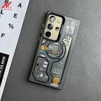 Silver Circuit Label IMD Case Mobile Case by CoverMeUp