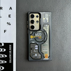 Silver Circuit Label IMD Case Mobile Case by CoverMeUp - Style 2