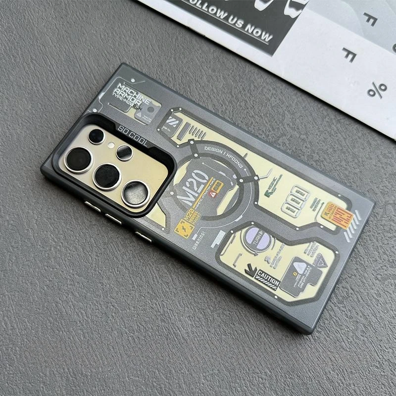 Silver Circuit Label IMD Case Mobile Case by CoverMeUp - Style 3