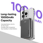 Rock Mag Grip 30W 10000 mAh Magnetic Wireless Power Bank Mobile Case by CoverMeUp - Style 5