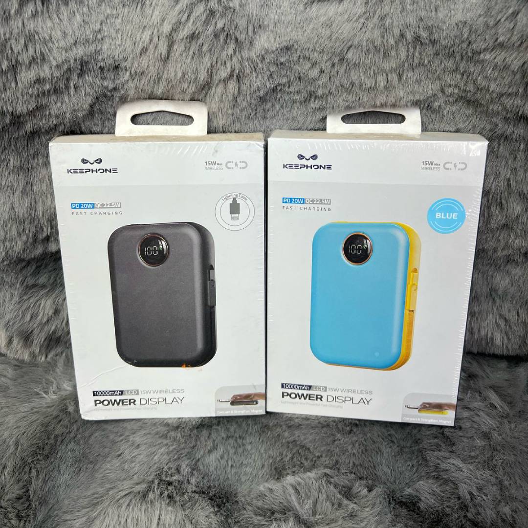Keephone 20W LED 10000mAh SuperCharge Power Bank