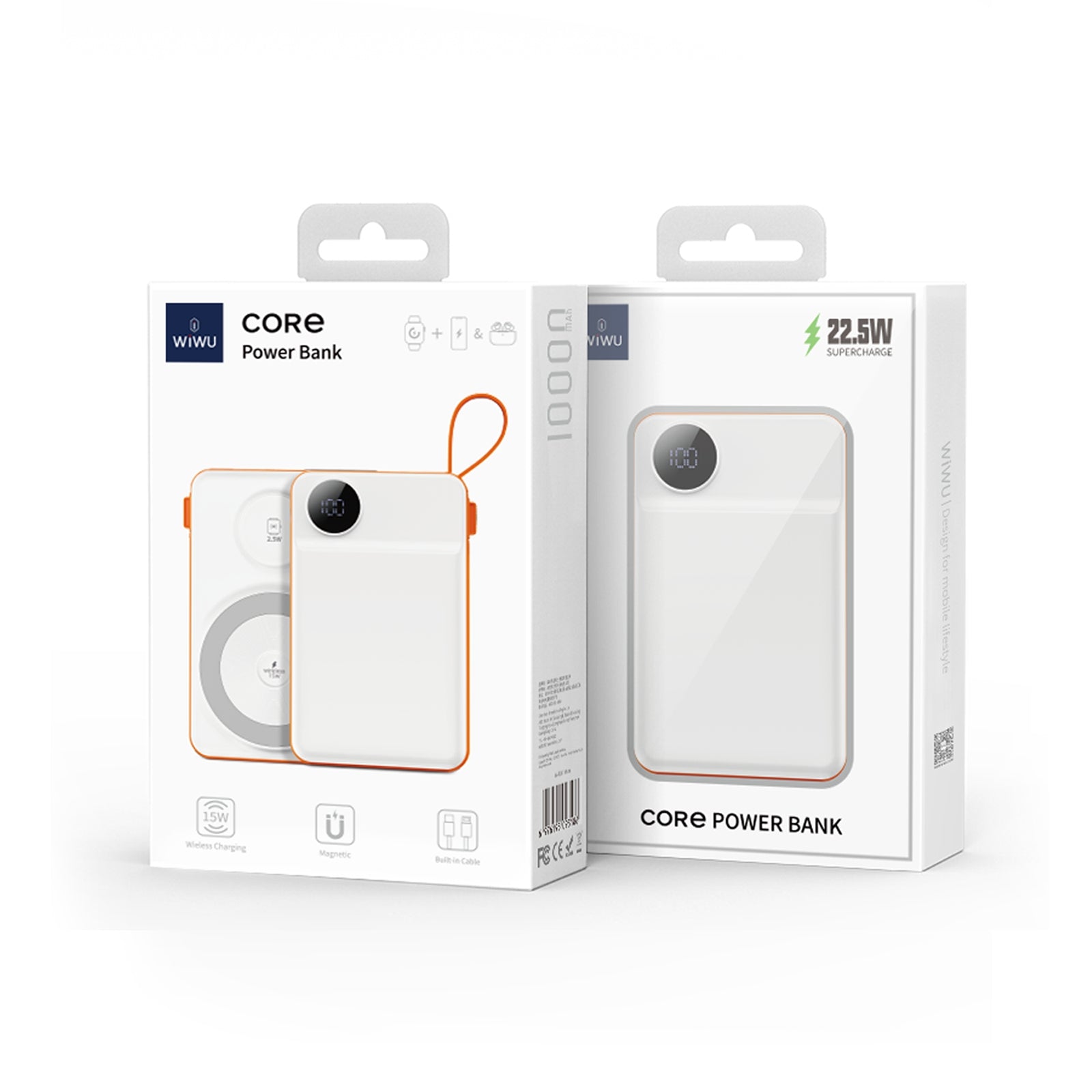 WiWU PowerSphere 10000mAh 22.5W SuperCharge PowerBank
