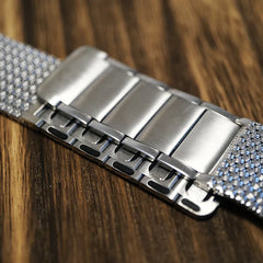 Luxury Steel Magnet Clasp Strap for Apple Watch