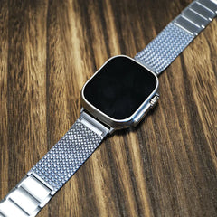 Luxury Steel Magnet Clasp Strap for Apple Watch