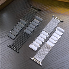 Luxury Steel Magnet Clasp Strap for Apple Watch