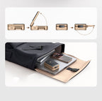Macdodo 15W Three-In-One Foldable Magnetic Charging Station Mobile Case by CoverMeUp - Style 6