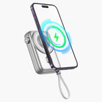 Keephone Rapid Power 10000mAh 15W MagSafe Wireless Power Bank Mobile Case by CoverMeUp - Style 7