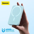 Baseus AirLight 20W MagSafe Power Bank 6000mAh Mobile Case by CoverMeUp