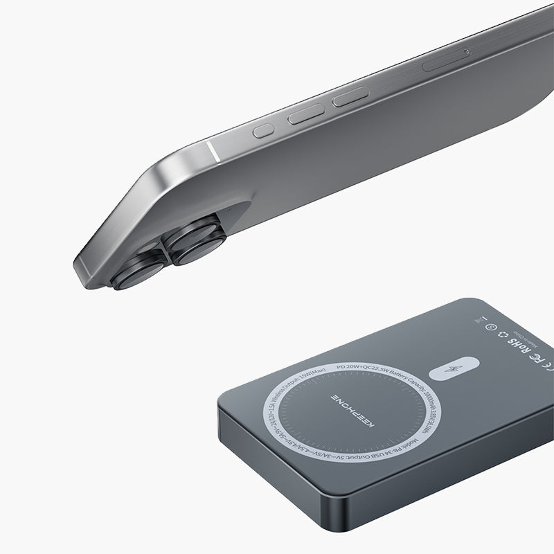 KEEPHONE 5000mAh MagSnap 20W Wireless Power Bank