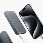 KEEPHONE 5000mAh MagSnap 20W Wireless Power Bank Mobile Case by CoverMeUp - Style 4