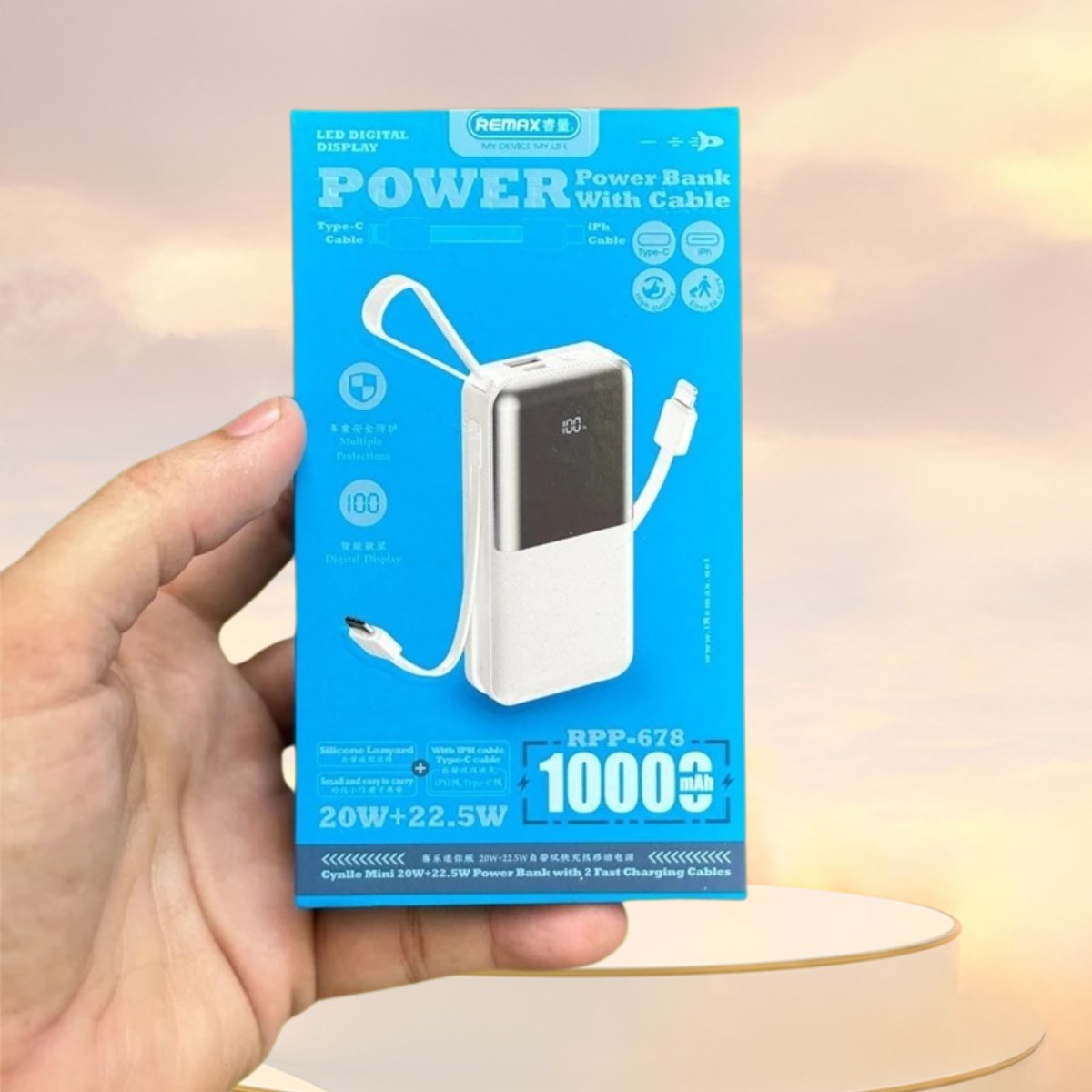 Remax 20W ChargeBlitz 10000mAh Power Bank