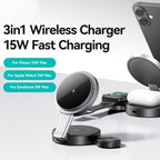 USAMS Multi-Functional Foldable MagSafe Wireless Charger Mobile Case by CoverMeUp - Style 3