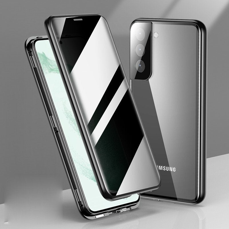 Privacy Shield Dual Magnetic Glass Case - Samsung Mobile Case by CoverMeUp - Style 17