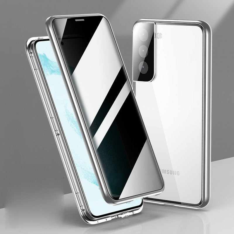 Privacy Shield Dual Magnetic Glass Case - Samsung Mobile Case by CoverMeUp - Style 18