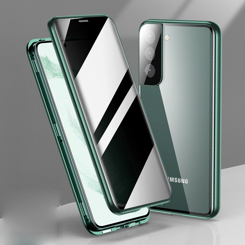 Privacy Shield Dual Magnetic Glass Case - Samsung Mobile Case by CoverMeUp - Style 20