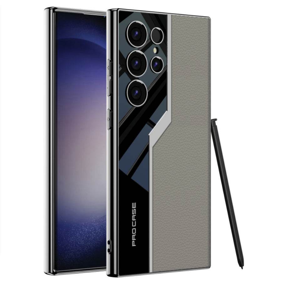 Quilted Classic Plain Leather Craft Case - Samsung Mobile Case by CoverMeUp - Style 11