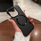Protective Apple iPhone Back Cover - Luxury Ring MagSafe Leather Case - iPhone - Style 11