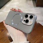 Protective Apple iPhone Back Cover - Luxury Ring MagSafe Leather Case - iPhone - Style 7