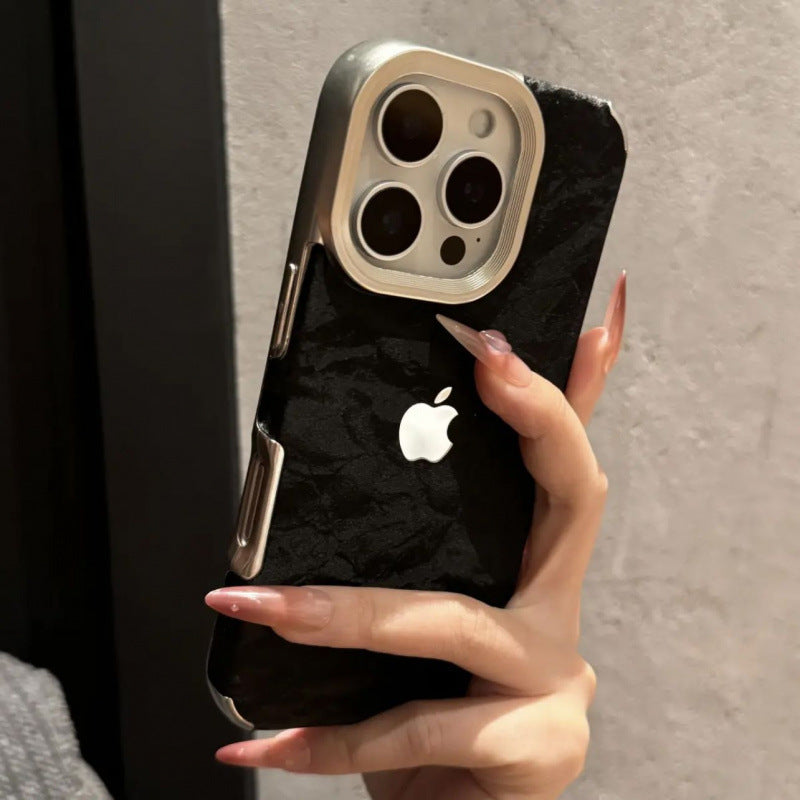 Protective Apple iPhone Back Cover - Silky Snowy Mountain Leather Case - iPhone - Style 4
