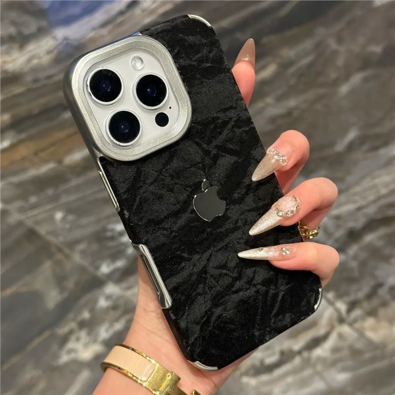 Protective Apple iPhone Back Cover - Silky Snowy Mountain Leather Case - iPhone - Style 3