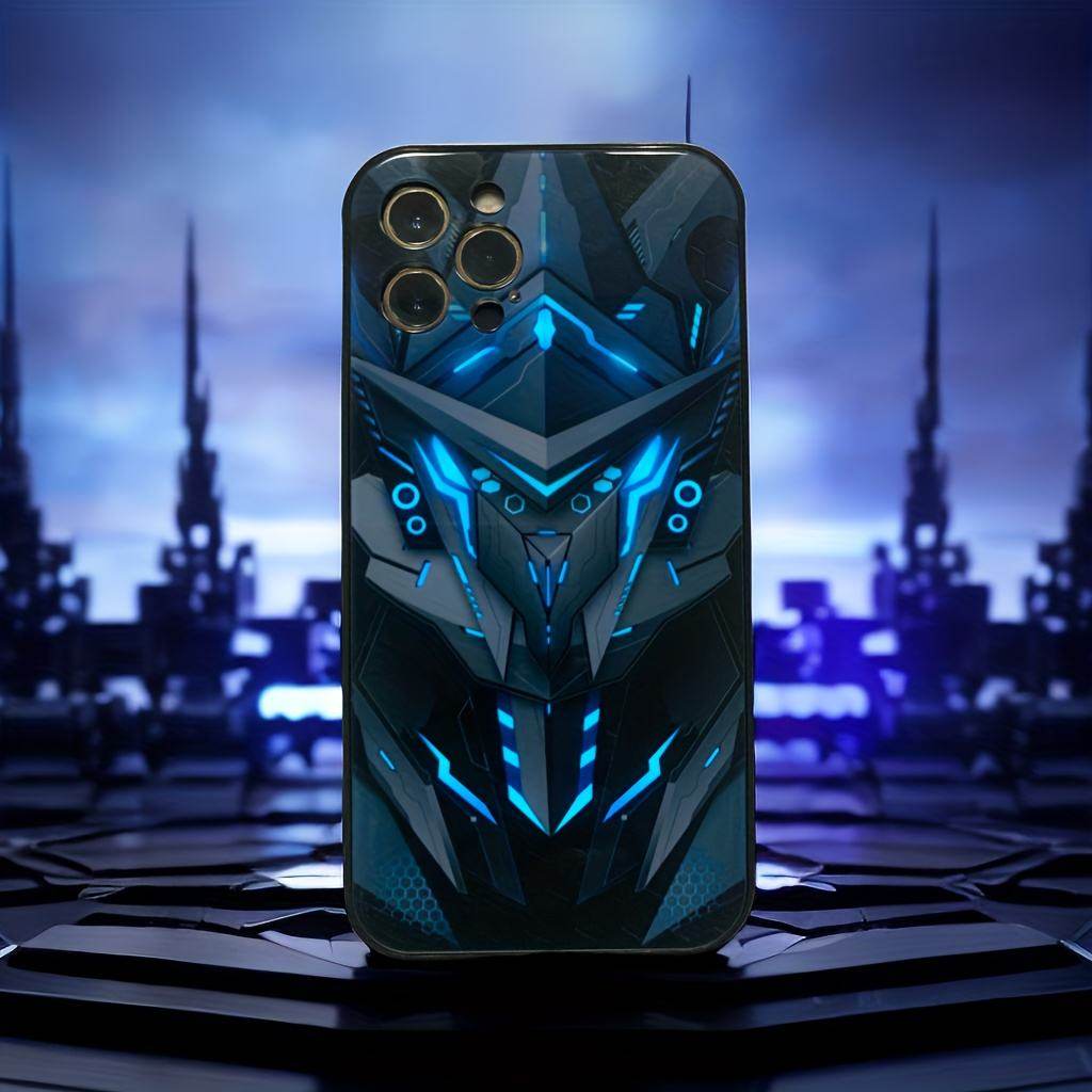 Protective Apple iPhone Back Cover - Smart RGB Light Case - iPhone - Style 7