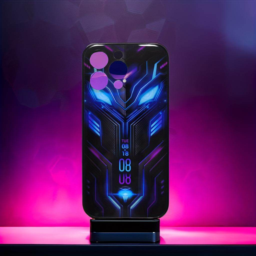 Protective Apple iPhone Back Cover - Smart RGB Light Case - iPhone - Style 8