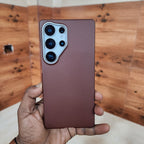 Samsung Galaxy S25 Ultra X-Level Ultathin 0.5mm Carbon Fiber Pattern Case with Magsafe - Red Mobile Case by CoverMeUp - Style 4