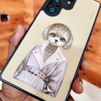 Nimmy Premium Embroidered Leather Case - Samsung Galaxy S25 Ultra Nimmy Official Embroidery Leather Case with Magsafe - Gold - Style 5