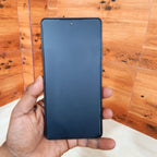 Samsung Galaxy S25 Ultra Plain Leather Back Cover Case - Black Mobile Case by CoverMeUp - Style 8