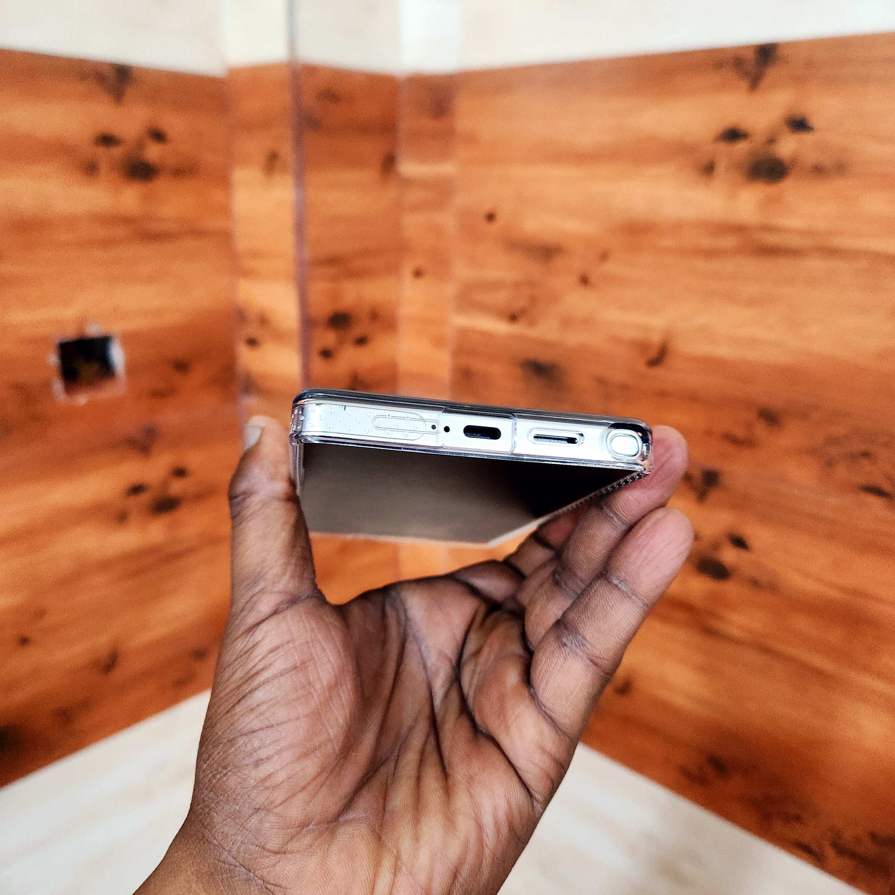 Samsung Galaxy S25 Ultra Smoke Matte Semi Tranparent Case with Magsafe - Black Mobile Case by CoverMeUp - Style 6