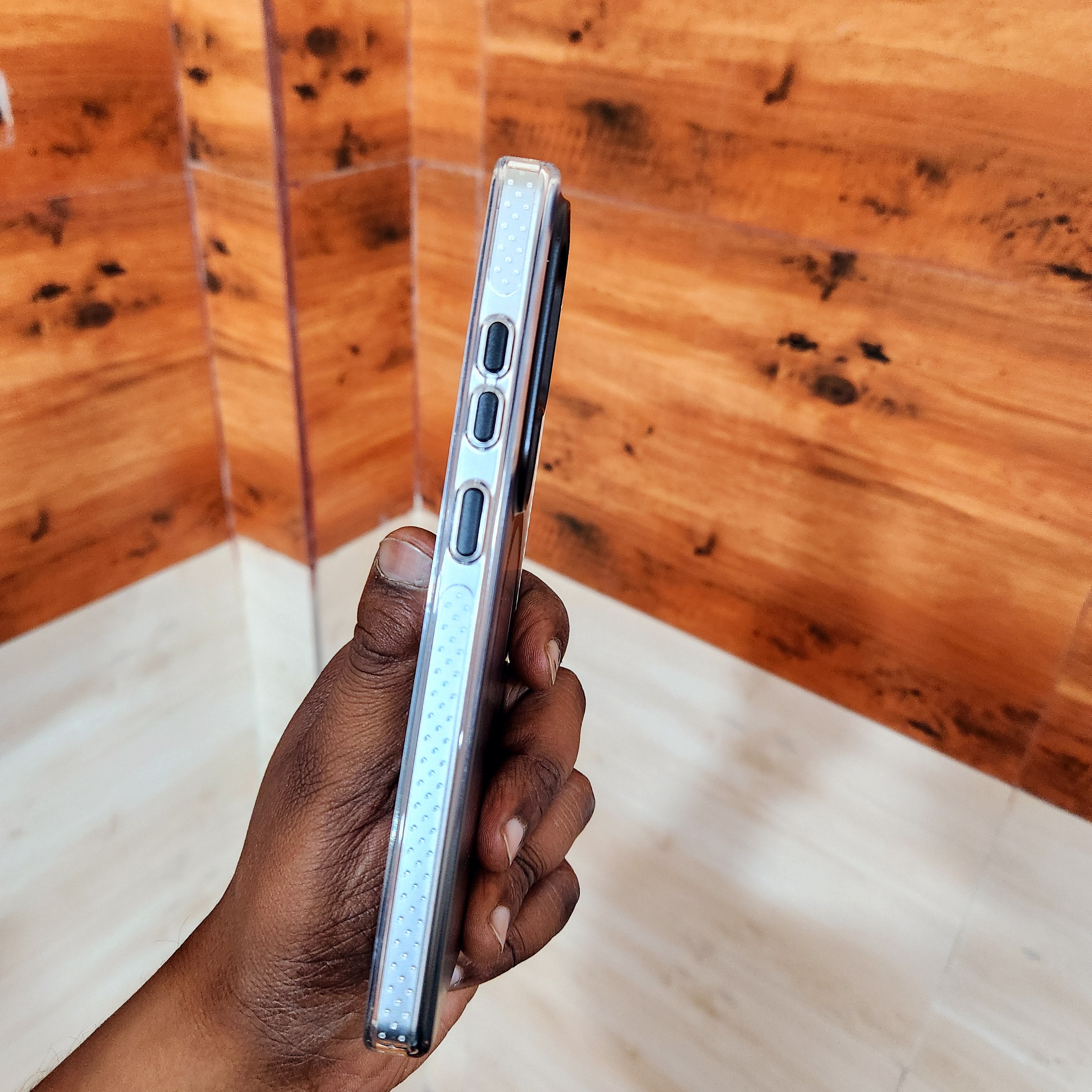 Samsung Galaxy S25 Ultra Smoke Matte Semi Tranparent Case with Magsafe - Black Mobile Case by CoverMeUp - Style 9