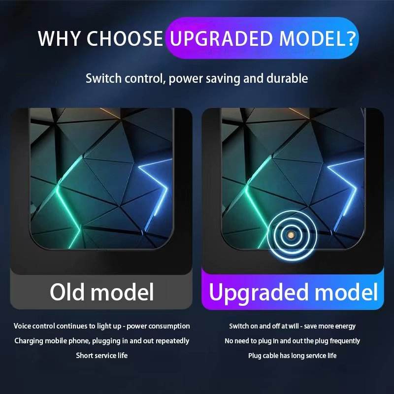 Protective Apple iPhone Back Cover - Smart Luminous Aura Flash Case - iPhone - Style 5