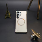 Elegant Metal Paint Borderless Magsafe Case - Samsung Mobile Case by CoverMeUp - Style 7
