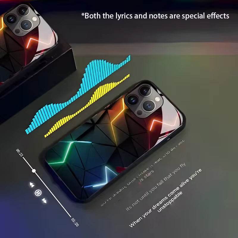 Protective Apple iPhone Back Cover - Smart Luminous Aura Flash Case - iPhone - Style 6