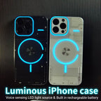 Protective Apple iPhone Back Cover - LED Glow MagSafe Case - iPhone - Style 6