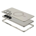 Edge Guard Frosted Dual Magnetic Case - Samsung Mobile Case by CoverMeUp - Style 8