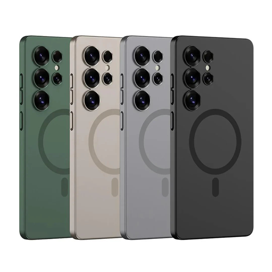 Edge Guard Frosted Dual Magnetic Case - Samsung Mobile Case by CoverMeUp - Style 12