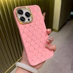 Diamond Cut Rhinestoned Back Case Mobile Case by CoverMeUp - Style 7
