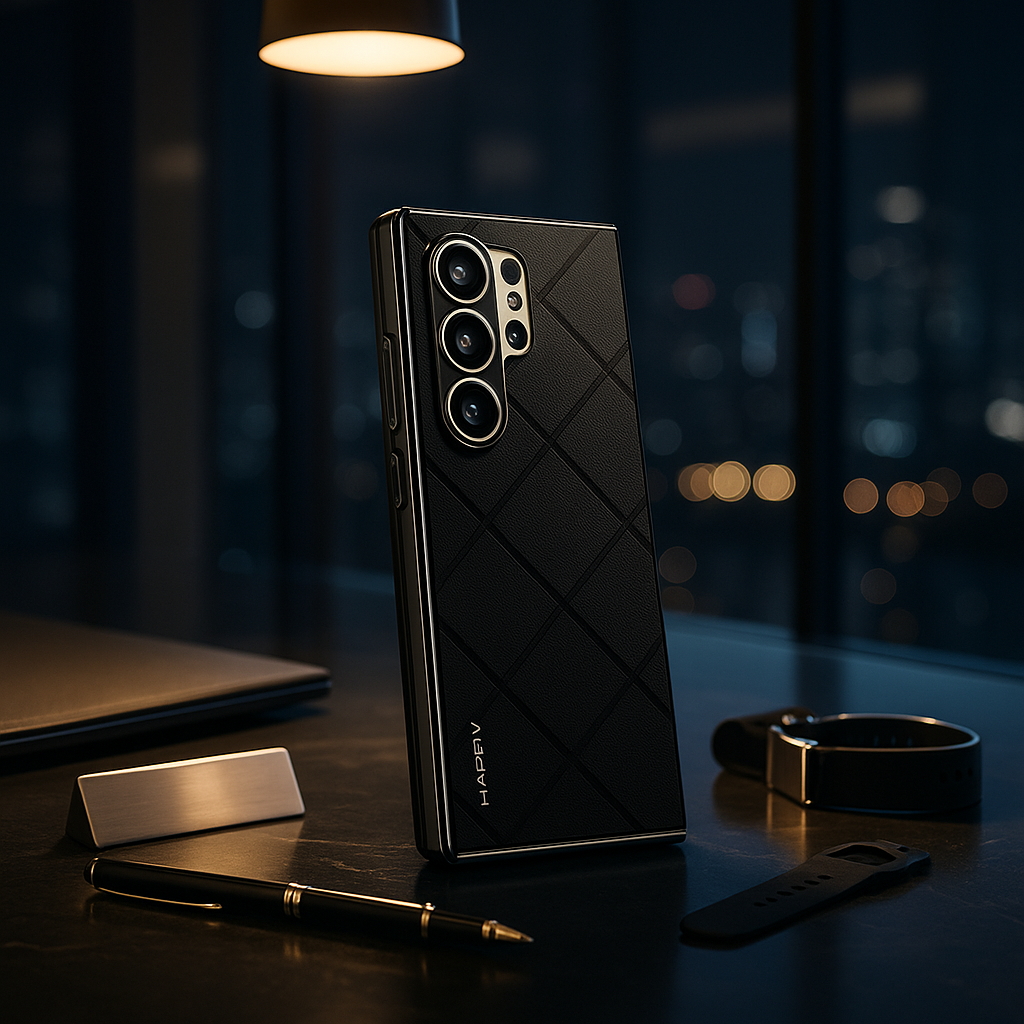 Classy High-End Leather Business Case - Samsung Mobile Case by CoverMeUp - Style 9