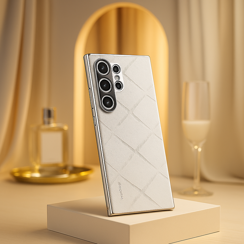 Classy High-End Leather Business Case - Samsung Mobile Case by CoverMeUp - Style 8