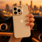 Protective Apple iPhone Back Cover - Supreme Leather Texture Defense Case - iPhone - Style 3