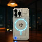Protective Apple iPhone Back Cover - LED Glow MagSafe Case - iPhone - Style 5