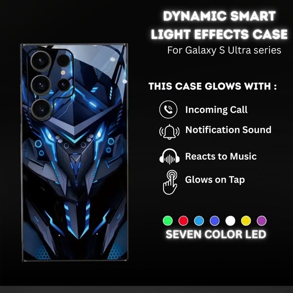 Dynamic Smart Light Effects Case - Samsung Mobile Case by CoverMeUp - Style 8