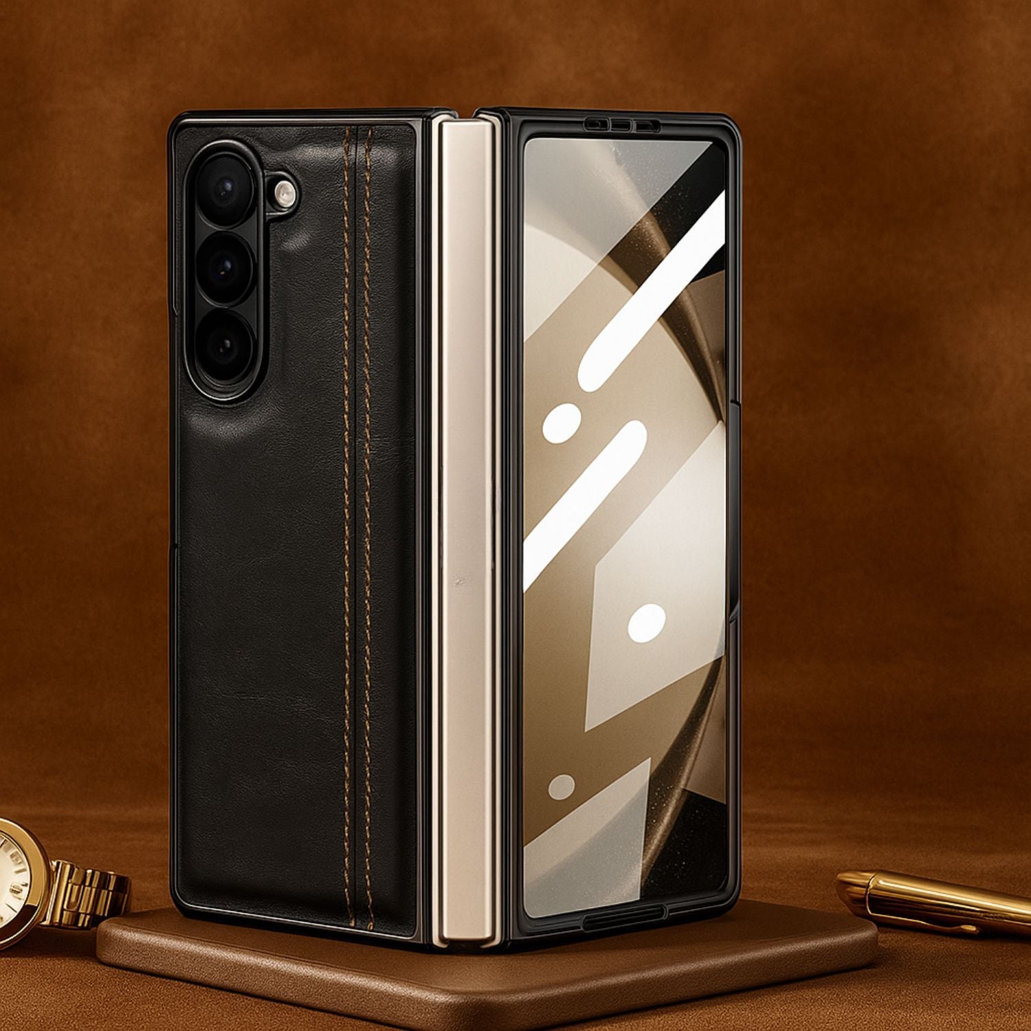 Leathron Mobile Case by CoverMeUp - Style 3