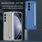 Galaxy Z Fold7 Flexi Shield Slim S-Pen Slot Edition Case Mobile Case by CoverMeUp - Style 7